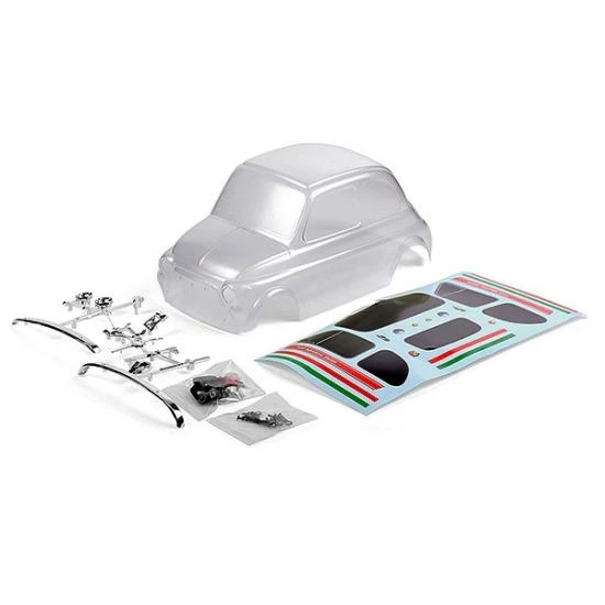 CML Racing CEN Fiat Abarth 595 Clear Body W/ Decal (175 Wb)